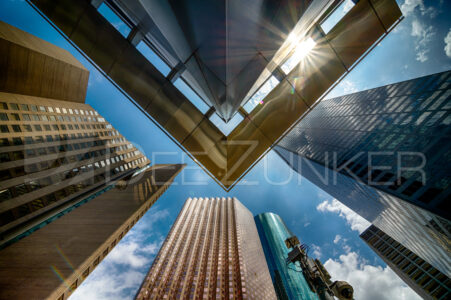 Looking Up at Houston Architecture